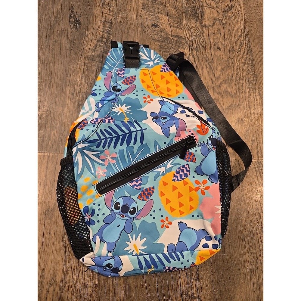 Sling Bag Stitch Disney Crossbody  Backpack Travel Hiking Chest Bag